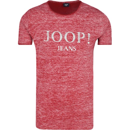 T-shirt męski Joop! Jeans różowy z krótkim rękawem 