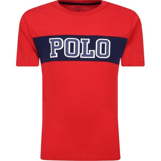 T-shirt chłopięce Polo Ralph Lauren z napisami 