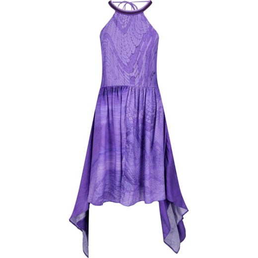 Sukienka Just Cavalli asymetryczna z dekoltem halter 