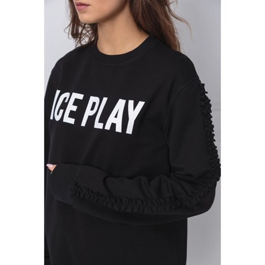 Bluza damska Ice Play czarna krótka 