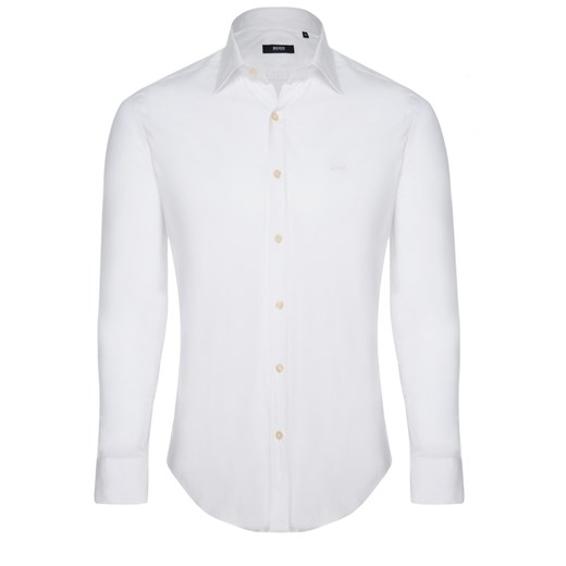 Biała koszula slim fit HUGO BOSS Hugo Boss  M wyprzedaż Fashion4VIP 