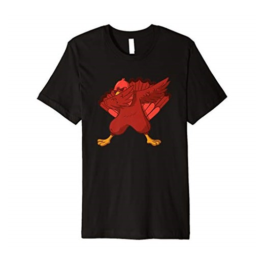 Dabbing Turkey Dab Dance Thanksgiving T-Shirt Truthahn koszula Turkey Dab Dance T-shirt  sprawdź dostępne rozmiary Amazon