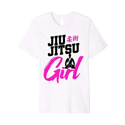 Jiu Jitsu Girl Brazilian T-shirt sport walki kobiety prezent Jiu Jitsu Awesome Gift Tees  sprawdź dostępne rozmiary Amazon