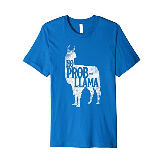 T-shirt chłopięce No Prob-llama Funny Love Lamas 