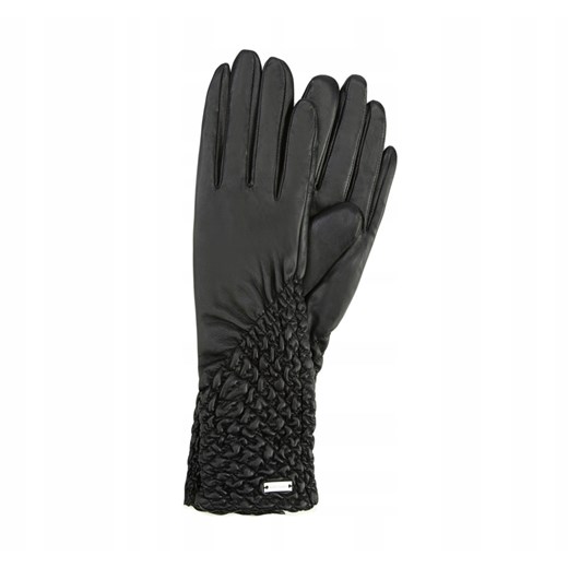Czarne rękawiczki Wittchen gładkie 