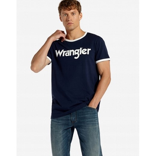 Wrangler t-shirt męski z krótkimi rękawami 