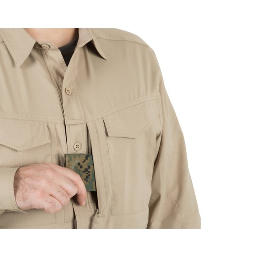 Koszula męska Helikon-tex z długim rękawem bez wzorów z klasycznym kołnierzykiem 