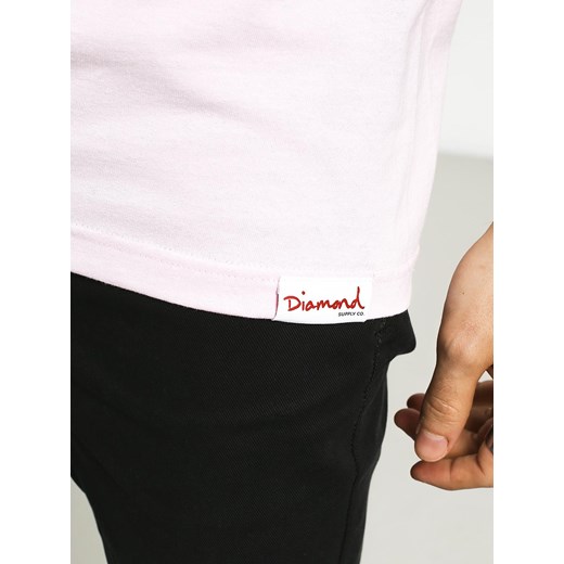 T-shirt męski Diamond Supply Co. z krótkimi rękawami 
