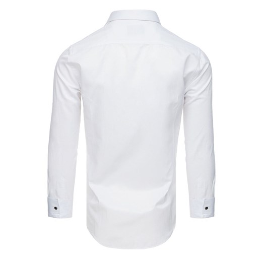 Koszula smokingowa z plisą biała (dx1741) Dstreet  M 