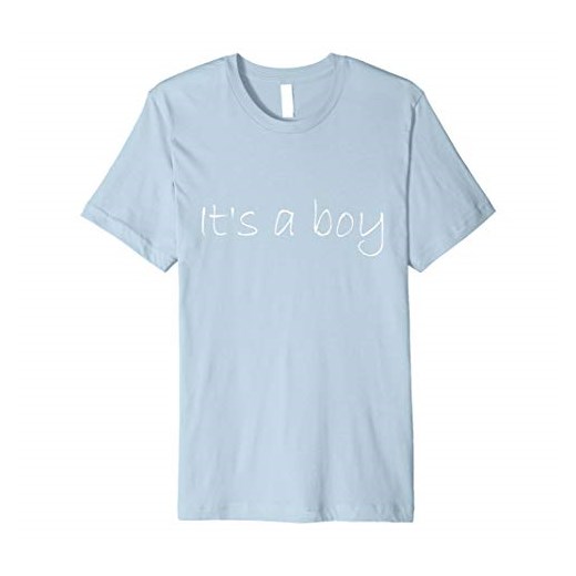 It's A Boy Blue Boy Baby Shower Adoption Gender Reveal Shirt