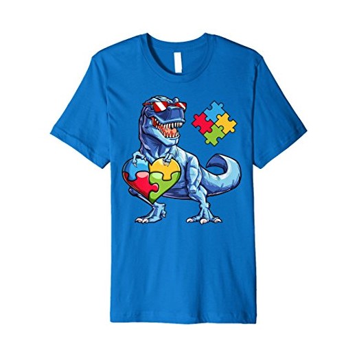 T-shirt chłopięce Lique Autism Awareness wiosenny z krótkim rękawem 