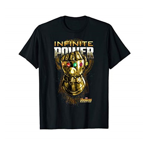 Marvel Avengers Infinity War Gold Gauntlet Graphic T-Shirt