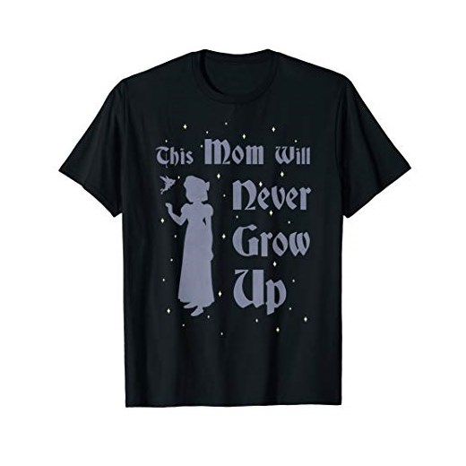 Disney Peter Pan This Mom Will Never Grow Up Graphic T-Shirt