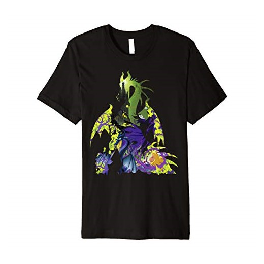 Disney Sleeping Beauty Maleficent Dragon Silhouette T-Shirt