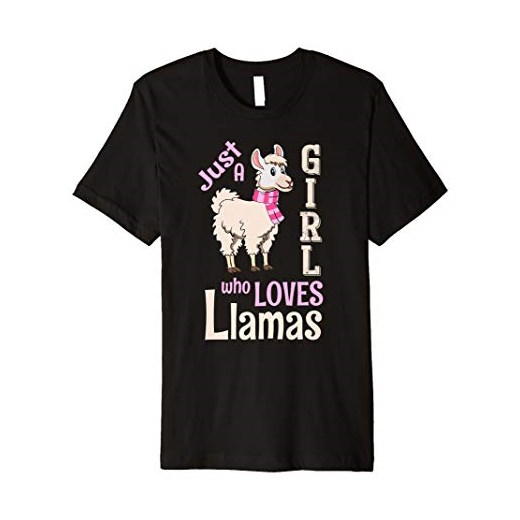 Boże Narodzenie T-shirt dziewczynka chętnie Lama Fleece Navidad