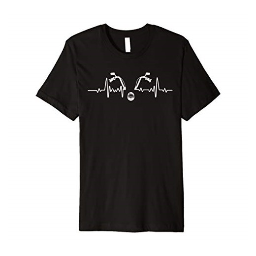 Motorcycle Heartbeat Motorcycle Lover Gift T-Shirt