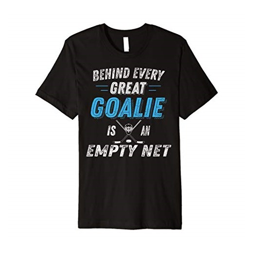 Funny Hockey Goalie Gifts Shirts for Youth and Boys