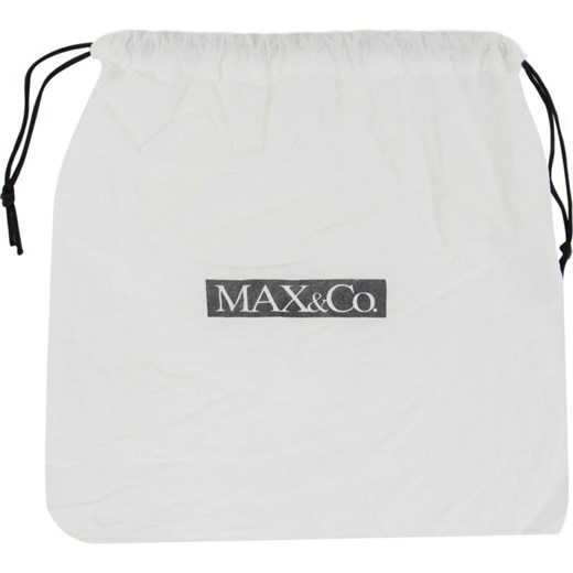 Listonoszka Max & Co. czarna elegancka na ramię 