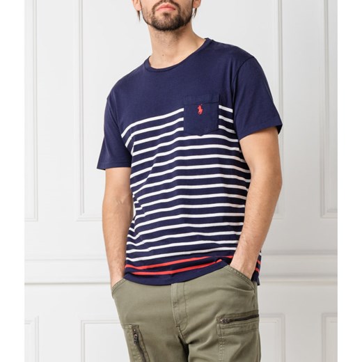T-shirt męski Polo Ralph Lauren z krótkim rękawem casualowy 