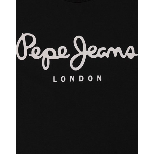 T-shirt męski Pepe Jeans z krótkim rękawem wiosenny młodzieżowy bawełniany 