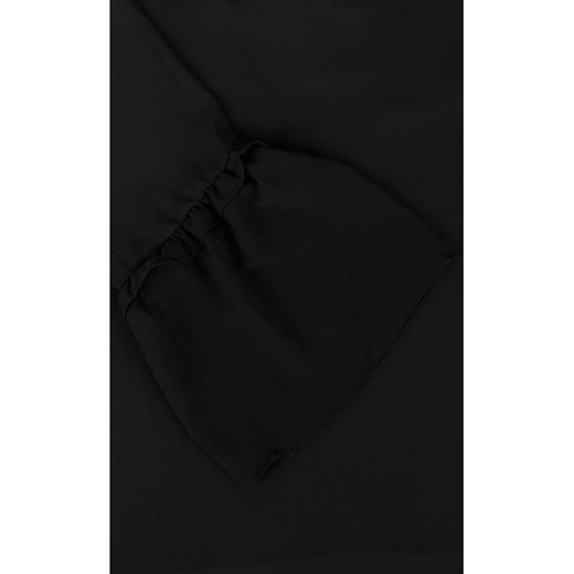Bluzka damska Pepe Jeans czarna z okrągłym dekoltem 