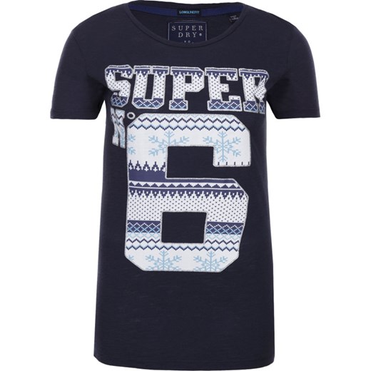 Superdry T-shirt Super No 6  Superdry XS wyprzedaż Gomez Fashion Store 