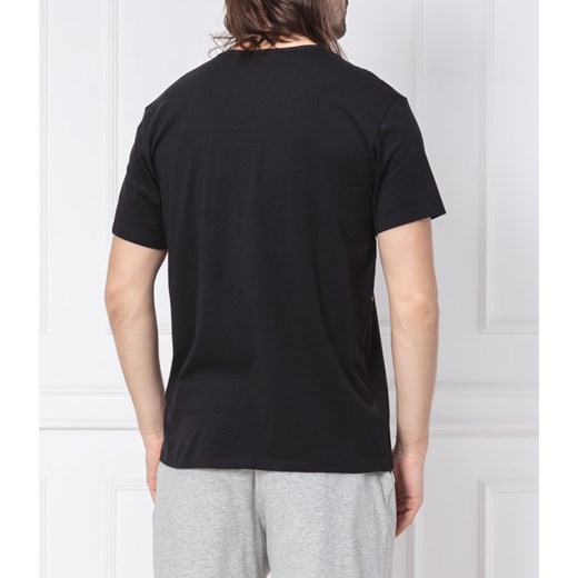 T-shirt męski Calvin Klein Underwear z krótkimi rękawami czarny z bawełny 