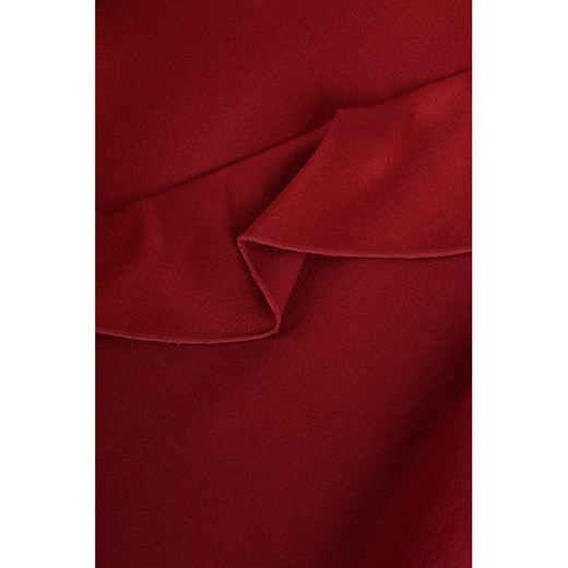 Sukienka Red Valentino z długimi rękawami mini bez wzorów 