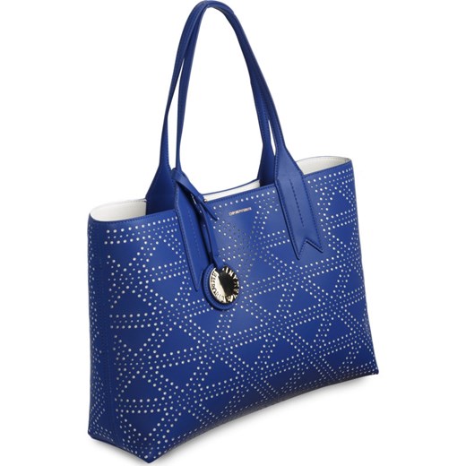 Shopper bag Emporio Armani elegancka pikowana 