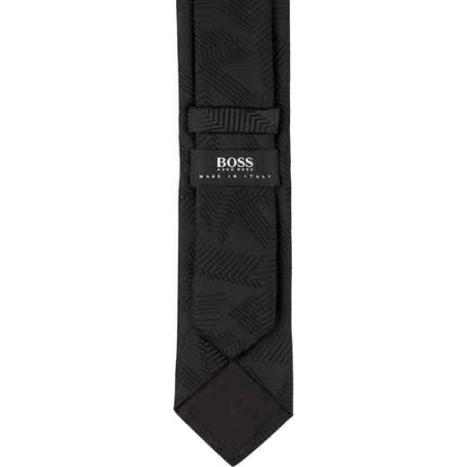Krawat Boss w abstrakcyjnym wzorze 