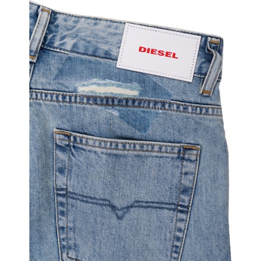 Niebieskie jeansy damskie Diesel 