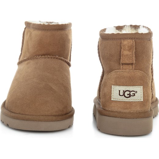Buty zimowe dziecięce Ugg śniegowce bez zapięcia bez wzorów 