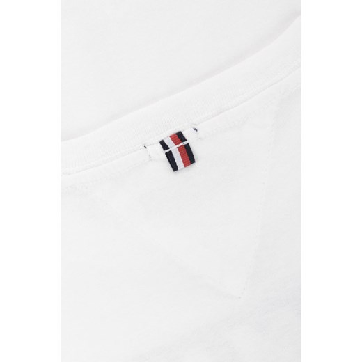 Tommy Hilfiger t-shirt chłopięce z napisami biały 