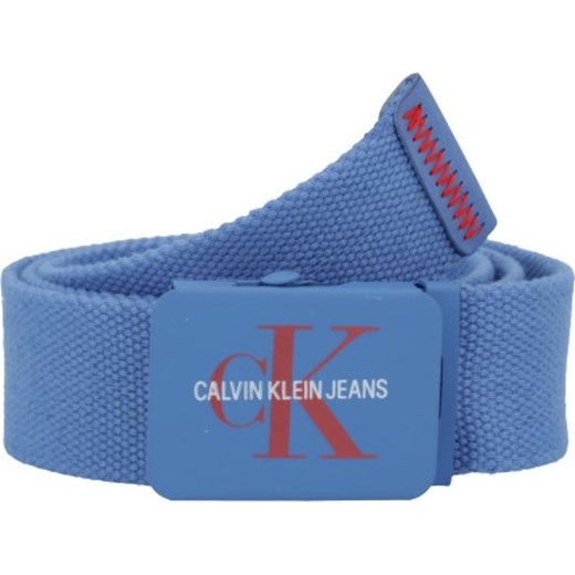 Calvin Klein Jeans Pasek CANVAS PLAQUE Calvin Klein  90 okazja Gomez Fashion Store 