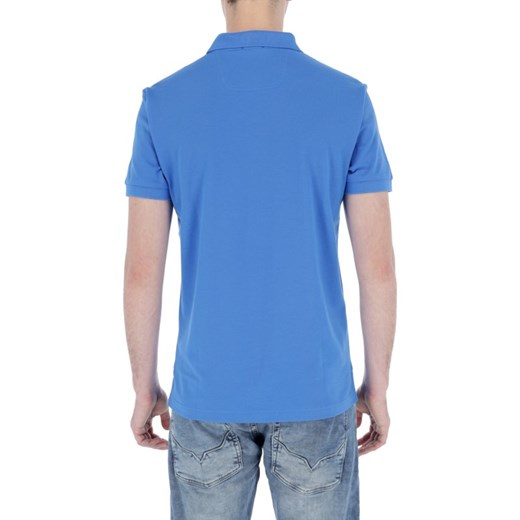 Niebieski t-shirt męski Boss Athleisure z krótkim rękawem 