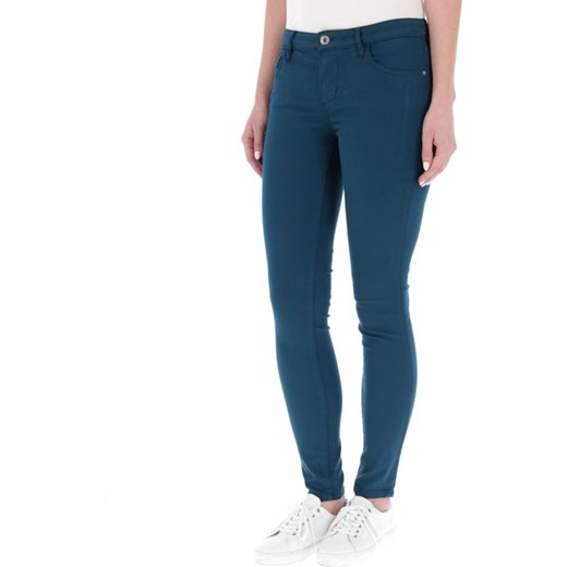Spodnie damskie Guess Jeans bez wzorów 