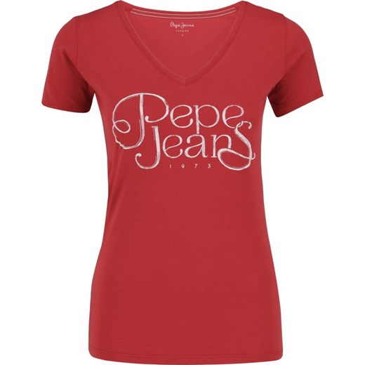 Pepe Jeans London T-shirt PEPA | Slim Fit Pepe Jeans  L okazja Gomez Fashion Store 