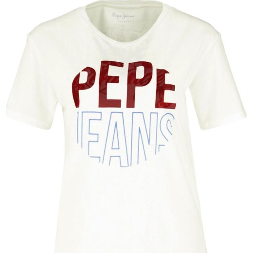 Pepe Jeans London T-shirt LUISE | Regular Fit  Pepe Jeans L okazja Gomez Fashion Store 