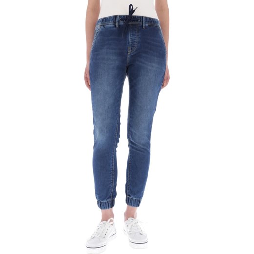 Pepe Jeans jeansy damskie w miejskim stylu niebieskie 