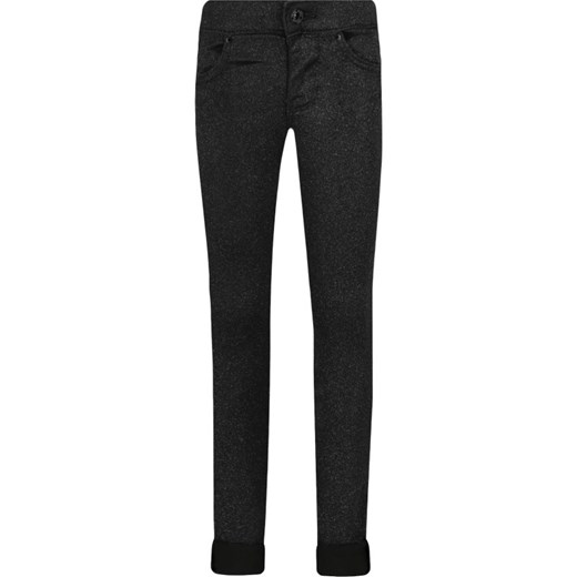 Pepe Jeans London Spodnie CUTSIE GLITTER | Legging fit | high waist  Pepe Jeans 116 wyprzedaż Gomez Fashion Store 