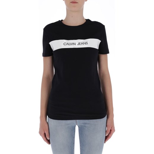 Calvin Klein Jeans T-shirt Vinyl Logo | Regular Fit  Calvin Klein S Gomez Fashion Store okazja 