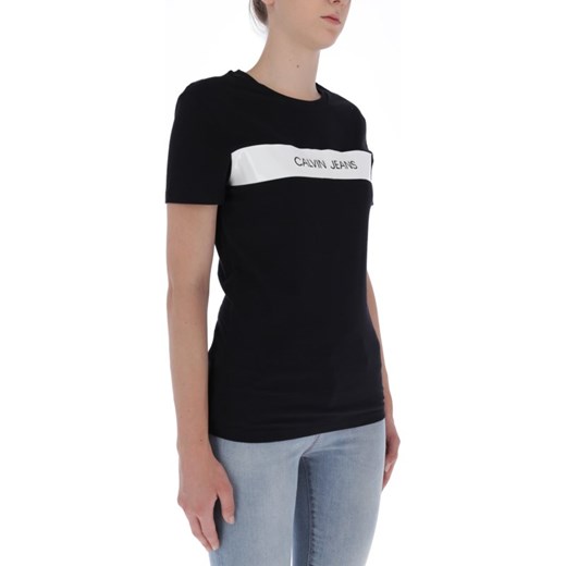 Calvin Klein Jeans T-shirt Vinyl Logo | Regular Fit  Calvin Klein L okazja Gomez Fashion Store 