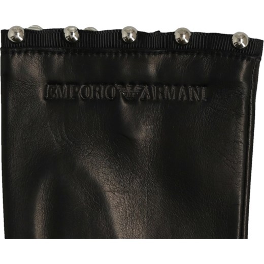 Rękawiczki Emporio Armani eleganckie 