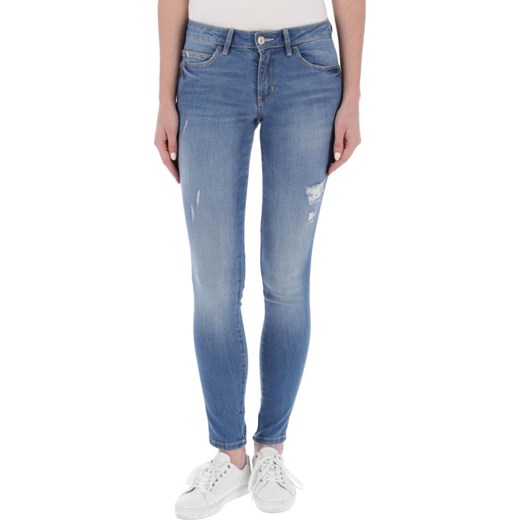 Guess Jeans jeansy damskie niebieskie 