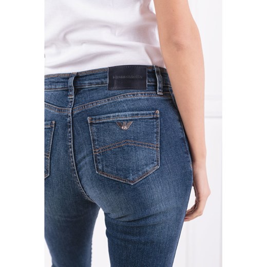Emporio Armani jeansy damskie w miejskim stylu 