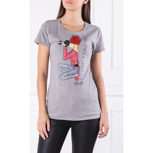 Liu Jo T-shirt | Regular Fit  Liu jo M wyprzedaż Gomez Fashion Store 