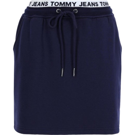 Spódnica Tommy Jeans bez wzorów 