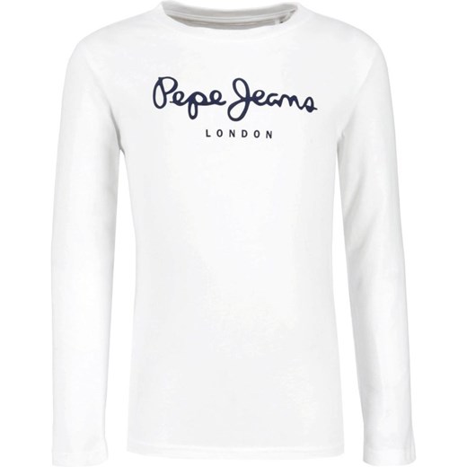 T-shirt chłopięce biały Pepe Jeans 