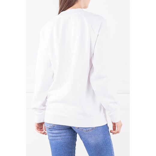 Bluza damska Calvin Klein biała krótka 
