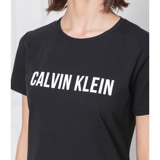 Bluzka damska czarna Calvin Klein 